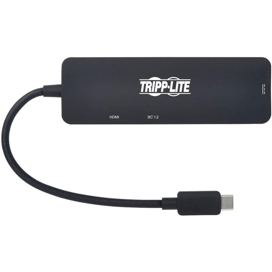 Tripp Lite U444-06N-H3Uc2 Usb-C Multiport Adapter - 4K 60 Hz Hdmi, 3 Usb-A Hub Ports, 100W Pd Charging, Hdr, Hdcp 2.2
