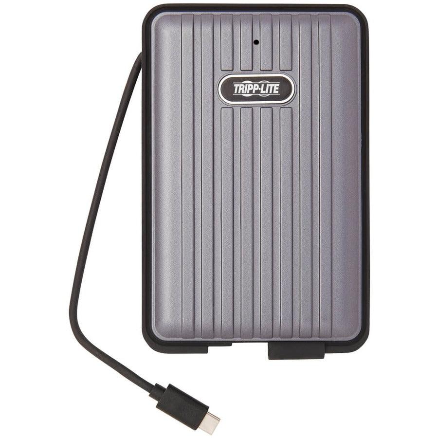 Tripp Lite U457-025-G1-Wpg Usb-C To Sata Ssd/Hdd Enclosure Adapter - Usb 3.1 Gen 1 (5 Gbps), Thunderbolt 3, Ip66 Rated, Uasp