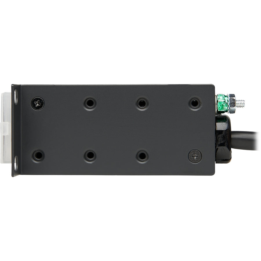 Tripp Lite by Eaton 1U Rack-Mount Power Strip, 120V, 15A, 5-15P, 12 Right-Angle 5-15R Outlets (6 Front-Facing, 6 Rear-Facing), 15 ft. (4.57 m) Cord RS-1215-RA