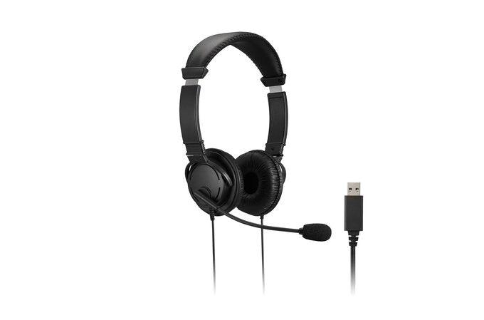 USB-A Headset with Microphone - Professional Computer Audio | Kensington K33065WW