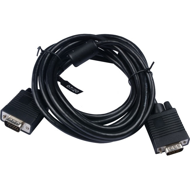 V7 Black Video Cable VGA Male to VGA Male 3m 10ft V7E2VGA-03M-BLK