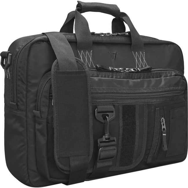 V7 Elite Black Ops CTX16-OPS-BLK Carrying Case (Briefcase) for 16 to 16.1" Notebook - Black"