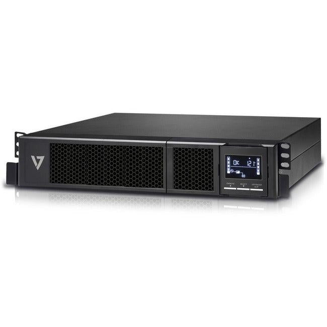 V7 UPS Sine Wave UPS 1500VA UPS1RM2U1500-1N - Rack Mount Uninterruptible Power Supply