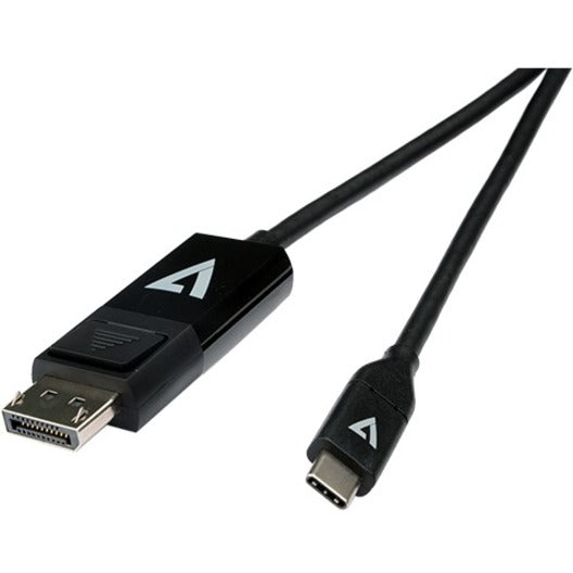 V7 USB-C Male to DisplayPort 1.2 Male 21.6 Gbps 4K UHD V7UCDP-1M