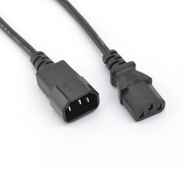 Vcom Ce001-6Feet 6Ft Ac Extension Power Cord