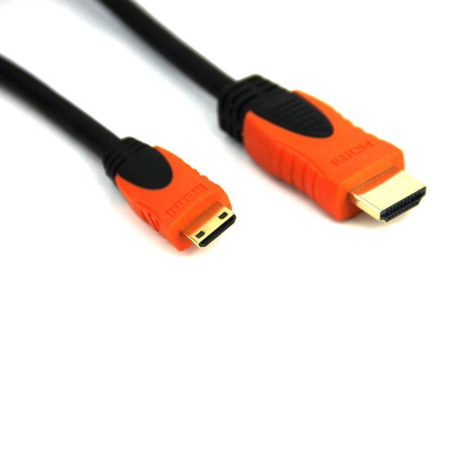 Vcom Cg582-O-6Feet 6Ft Hdmi Male To Mini Hdmi Male Cable W/ Hdmi V1.3