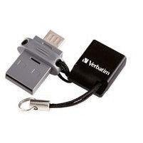 Verbatim 64Gb Store 'N' Go Usb Flash Drive Usb Type-A / Micro-Usb 2.0 Black, Silver