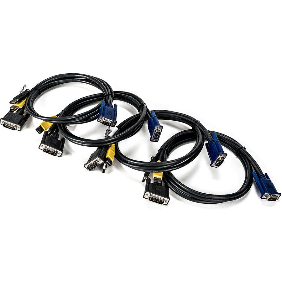 Vertiv Avocent 6-Foot 26-Pin To Vga 4-Cable Bundle