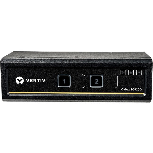 Vertiv Cybex SC900 Secure Desktop KVM| 2 Port Dual-Head| DisplayPort| TAA SC920D-001