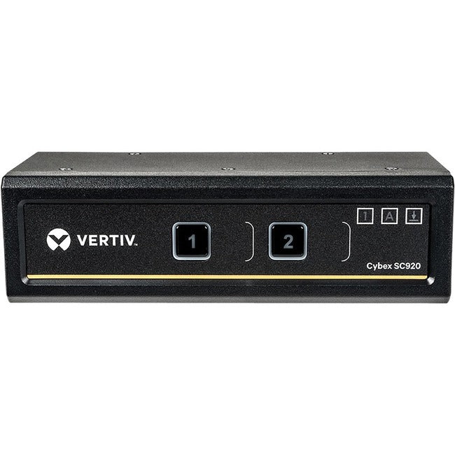 Vertiv Cybex SC900 Secure Desktop KVM Switch |2 Port Dual-Head | DVI-I |TAA SC920-001