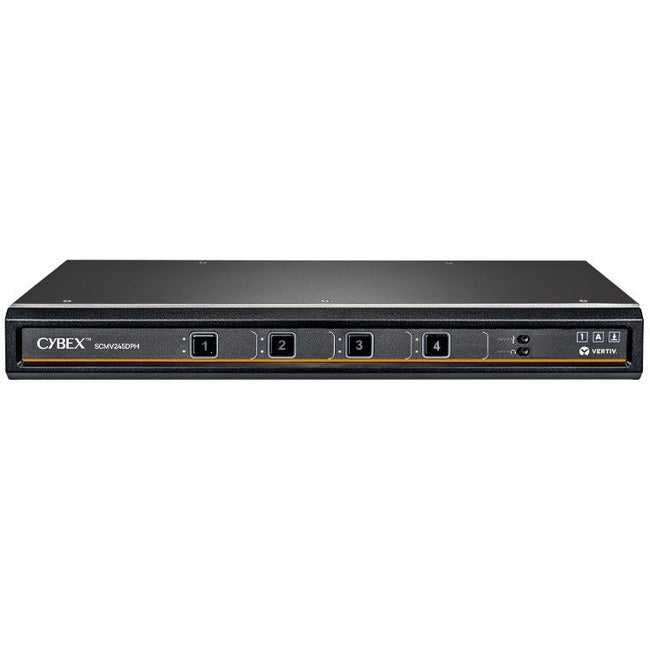 Vertiv Cybex Secure MultiViewer KVM Switch | 16 port | NIAP Approved | Dual AC SCMV2160DPH-400