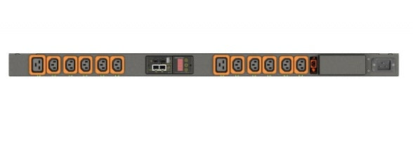 Vertiv Geist Uu30004L Power Distribution Unit (Pdu) 12 Ac Outlet(S) 0U Black
