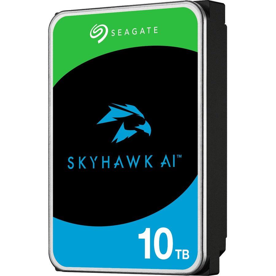 Video Surveillance Hard Drive - Seagate Skyhawk AI 10TB Storage | TecISoft ST10000VE001