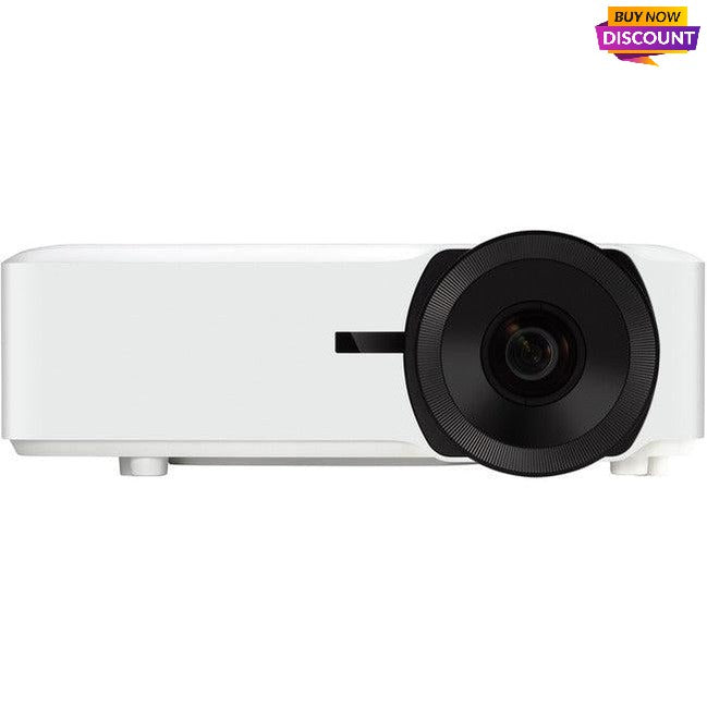 ViewSonic LS921WU 6000 Lumens WUXGA Short Throw Laser Projector for 200 Inch Screen, Dual HDMI, 4K HDR/HLG Support, 1.1x Optical Zoom for Business and Education