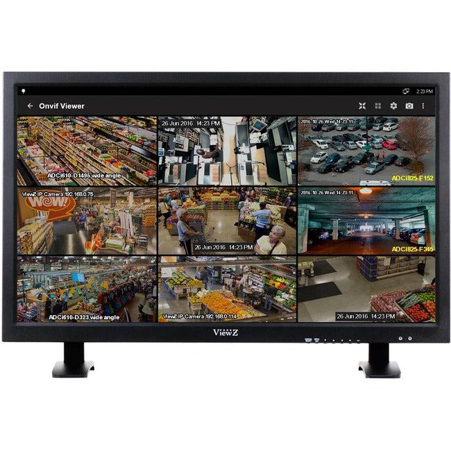 Viewz Vz-32Ipm Full Hd Led Lcd Monitor - 16:9 - Black