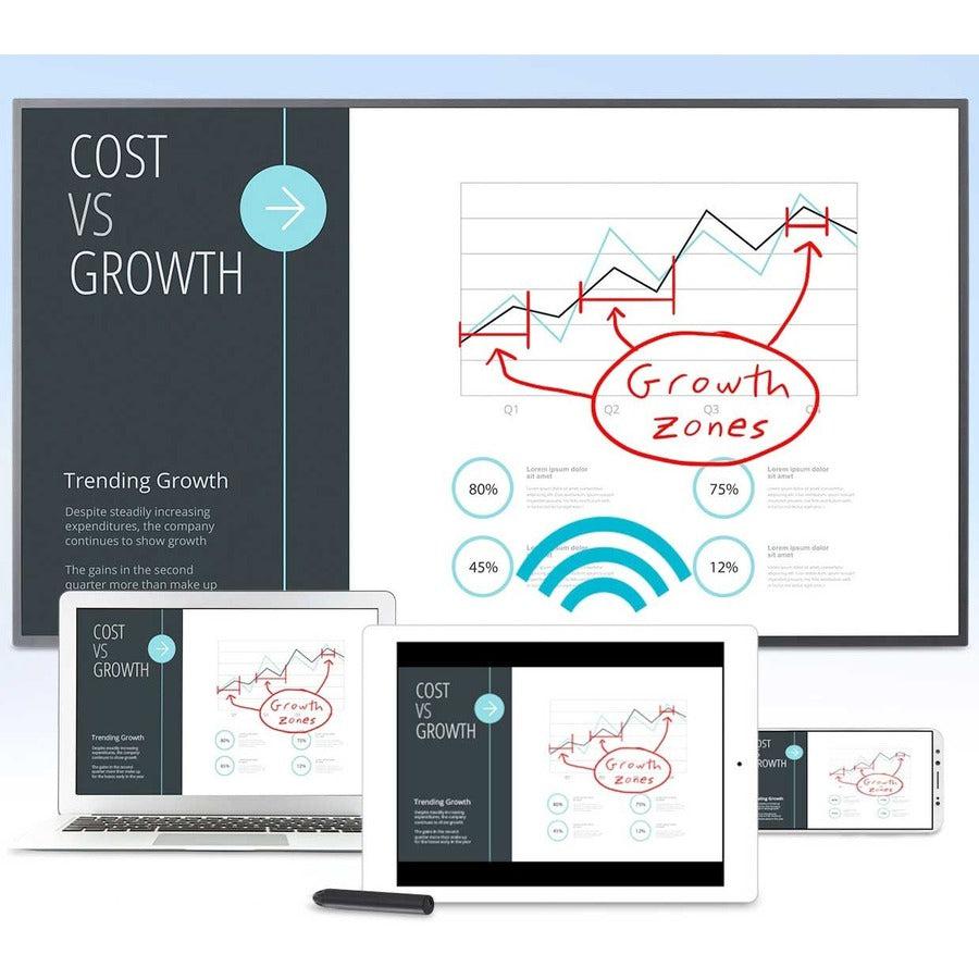 Viewsonic Cde5010 Digital Signage Flat Panel 127 Cm (50") Led 350 Cd/M² 4K Ultra Hd Black Built-In Processor Android 5.0.1