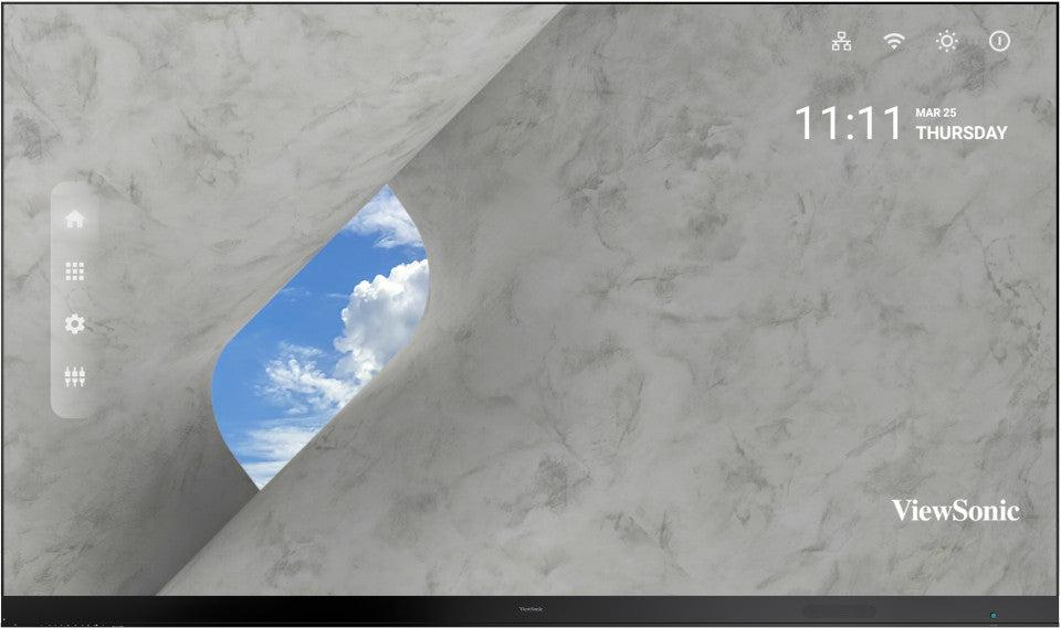 Viewsonic Ld108-121 Presentation Display Wall-Mounted Black