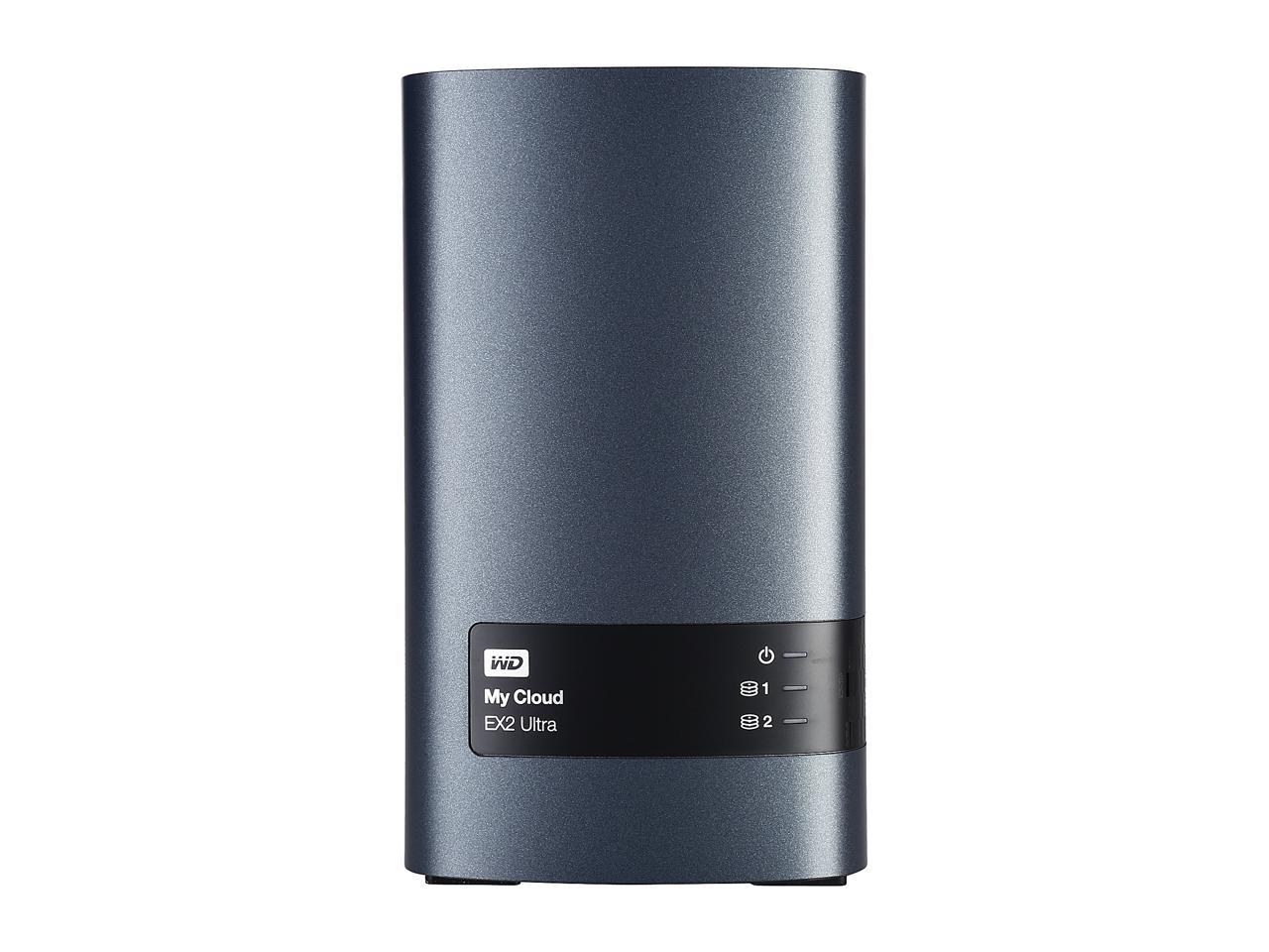 Wd 16Tb My Cloud Ex2 Ultra Nas - Network Attached Storage - Dual-Core Processor (Wdbvbz0160Jch-Nesn)