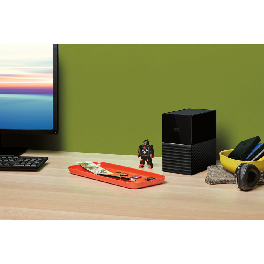 WD 20TB My Book Duo Desktop RAID External Hard Drive - USB 3.1 WDBFBE0200JBK-NESN