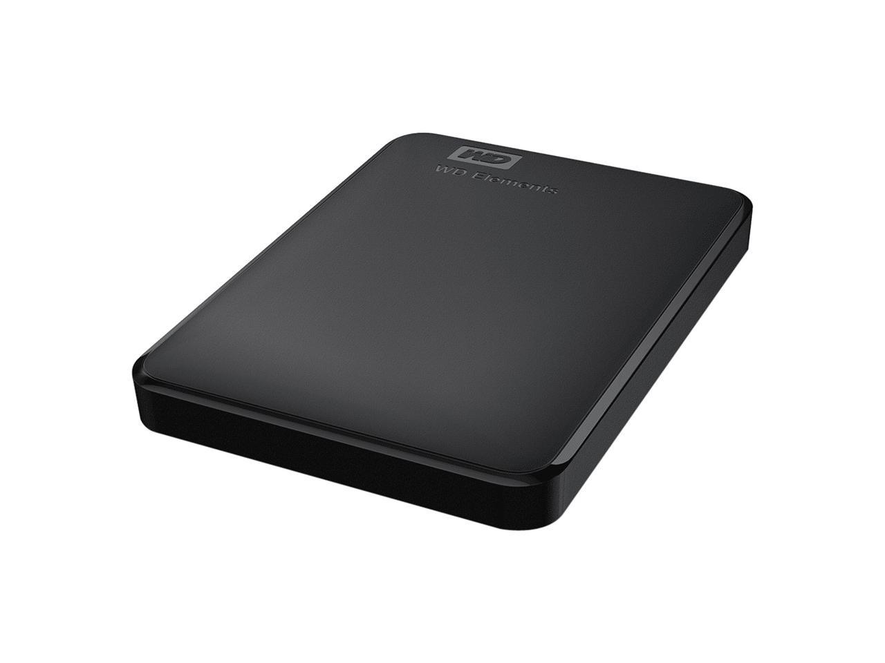 Wd 5Tb Elements Portable Storage Usb 3.0 Model Wdbu6Y0050Bbk-Wesn Black