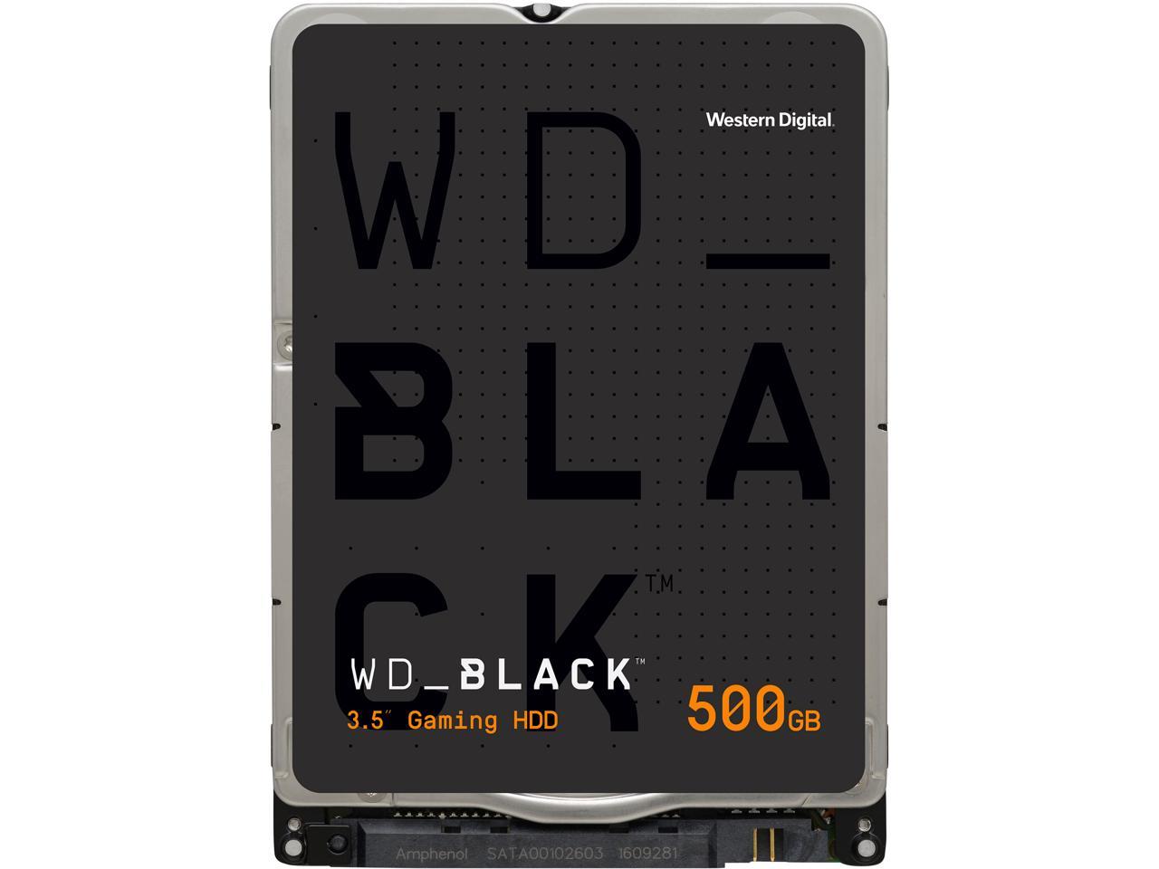 Wd Black 500Gb Performance Laptop Hard Disk Drive - 7200 Rpm Sata 6Gb/S 32Mb Cache 2.5" - Wd5000Lplx