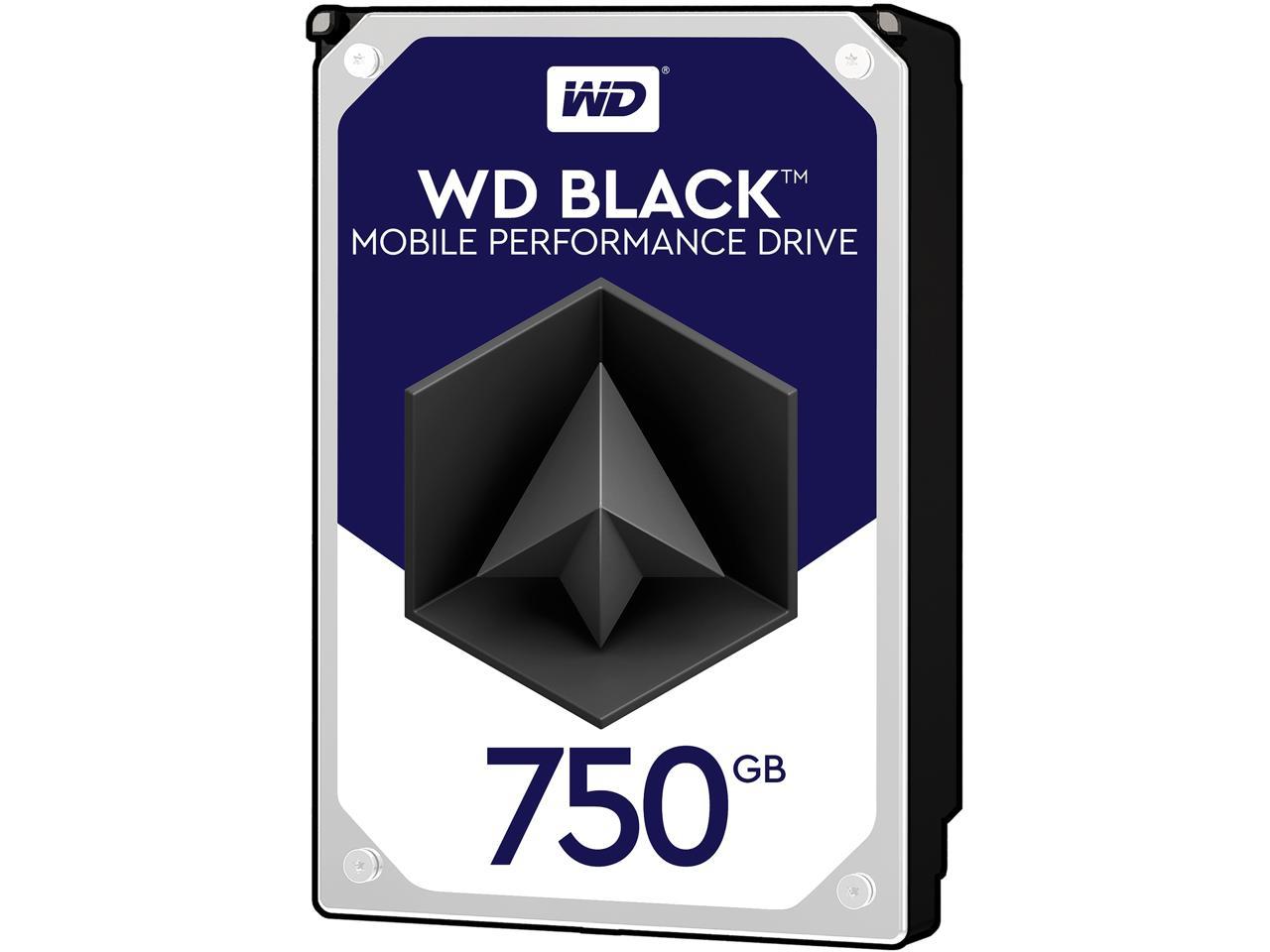 Wd Black 750Gb Performance Mobile Hard Disk Drive - 7200 Rpm Sata 6Gb/S 16Mb Cache 2.5 Inch - Wd7500Bpkx