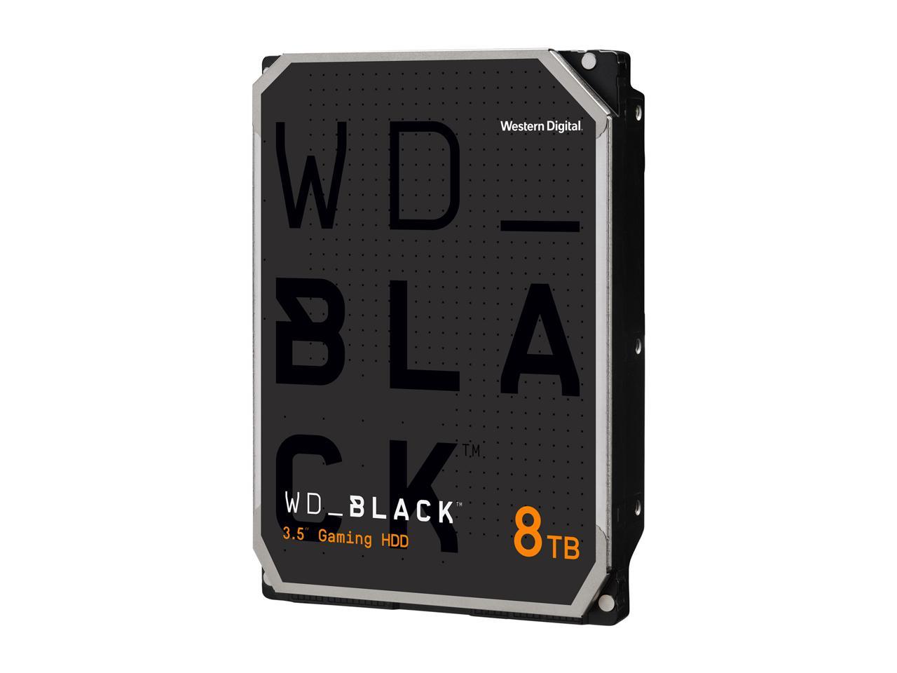 Wd Black 8Tb Performance Internal Hard Drive 7200 Rpm 256Mb Cache Sata 6.0Gb/S 3.5" - Wd8001Fzbx