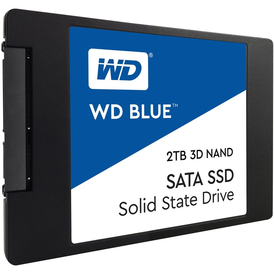 WD Blue 3D NAND 2TB PC SSD - SATA III 6 Gb/s 2.5/7mm Solid State Drive" WDS200T2B0A