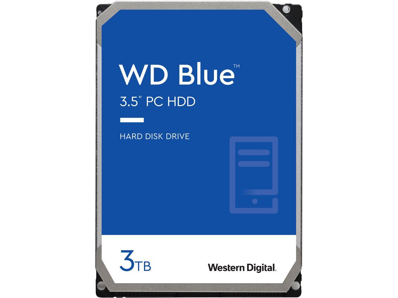 Wd Blue 3Tb Desktop Hard Disk Drive - 5400 Rpm Sata 6Gb/S 256Mb Cache 3.5 Inch - Wd30Ezaz
