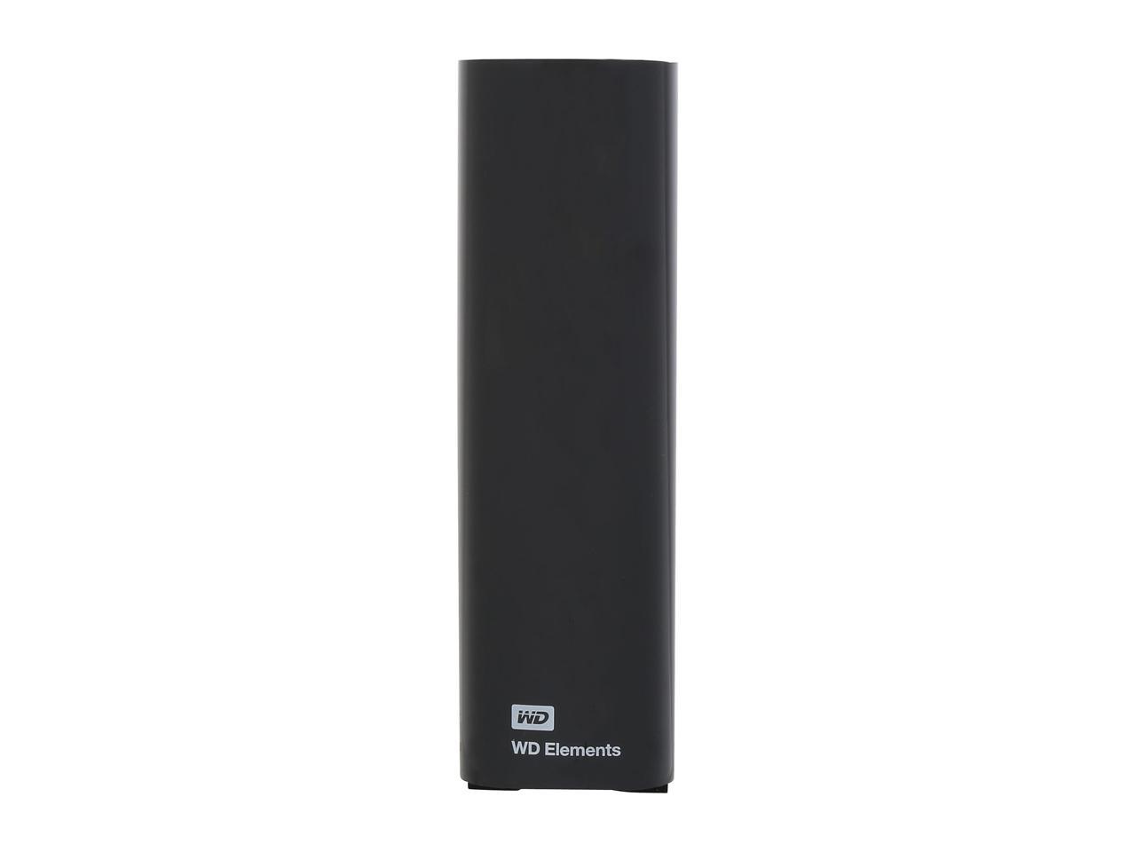 Wd Elements 3Tb Usb 3.0, Micro-B External Desktop Storage Wdbwlg0030Hbk-Nesn Black