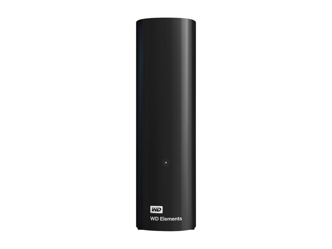 Wd Elements 4Tb Usb 3.0 External Hard Drive Black Wdbwlg0040Hbk-Nesn