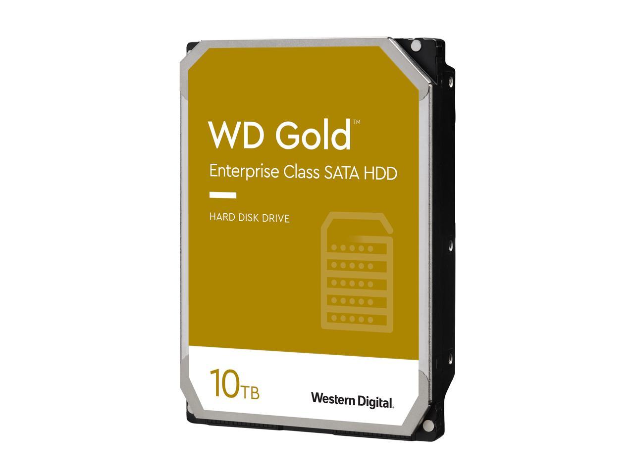Wd Gold 10Tb Enterprise Class Hard Disk Drive - 7200 Rpm Class Sata 6Gb/S 256Mb Cache 3.5 Inch - Wd102Kryz