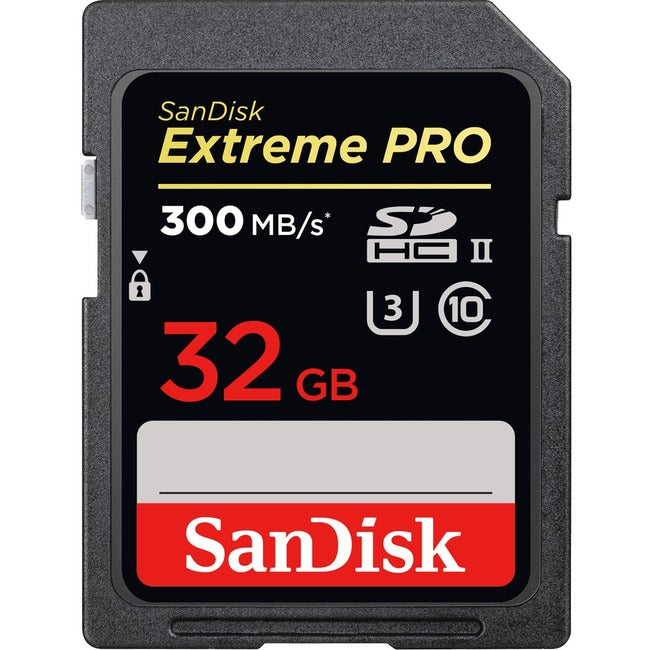 WD-IMSourcing Extreme Pro 32 GB Class 10/UHS-II (U3) SDHC SDSDXPK-032G-ANCIN