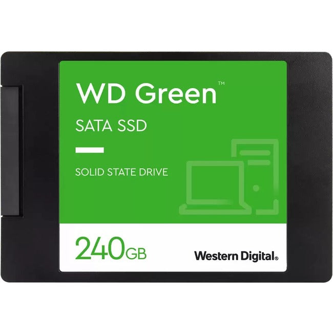 WD-IMSourcing Green WDS240G2G0A 240 GB Solid State Drive - 2.5 Internal - SATA (SATA/600)"