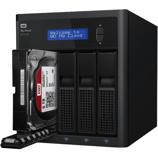WD My Cloud Expert Series NAS WDBWZE0400KBK-NESN