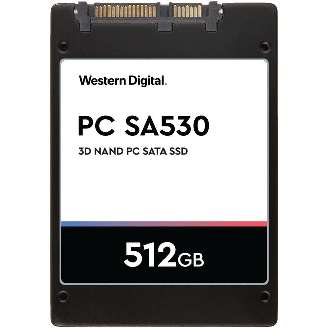 WD PC SA530 512 GB Solid State Drive - 2.5 Internal - SATA (SATA/600)" SDASB8Y-512G-1122