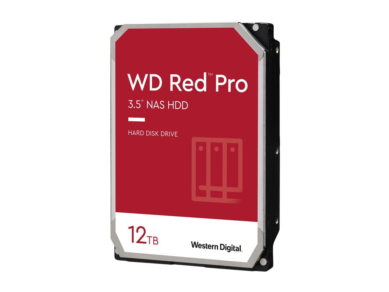 Wd Red Pro Wd121Kfbx 12Tb 7200 Rpm 256Mb Cache Sata 6.0Gb/S 3.5" Internal Hard Drive