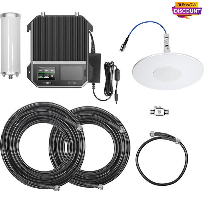Weboost Office Installed 200,Cell Booster Kit For Medium Office