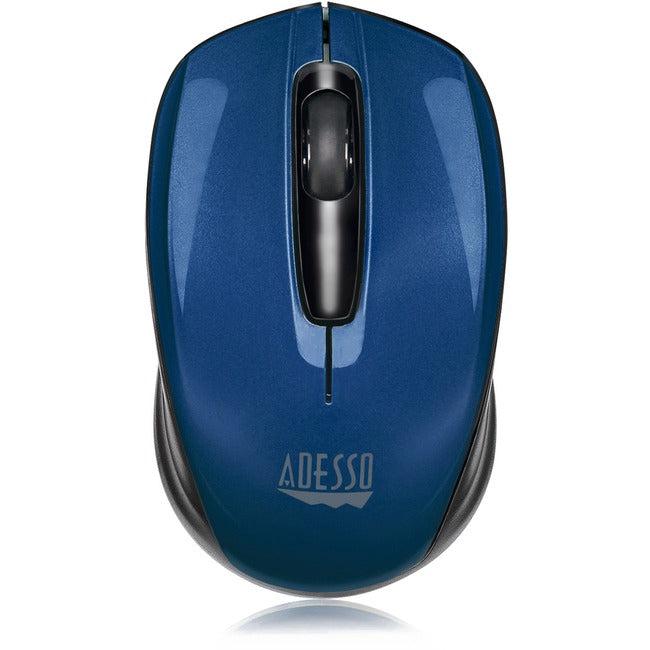 Wrls Optical Wheel Mouse Blue,Optical Sensor Nano Receiver