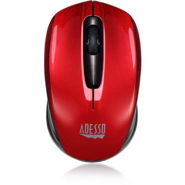 Wrls Optical Wheel Mouse Red,Optical Sensor Nano Receiver