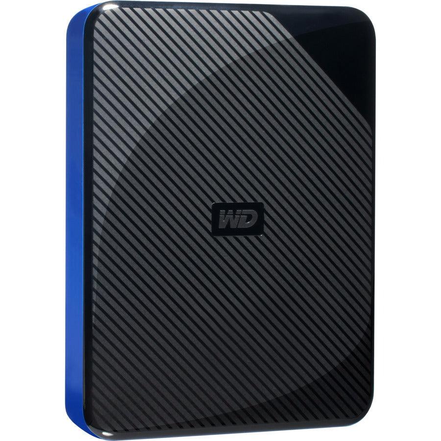Wd 4Tb Gaming Drive Black External Hard Drive For Playstation/Xbox & Pc - Usb 3.0 (Wdbm1M0040Bbk-Wesn)