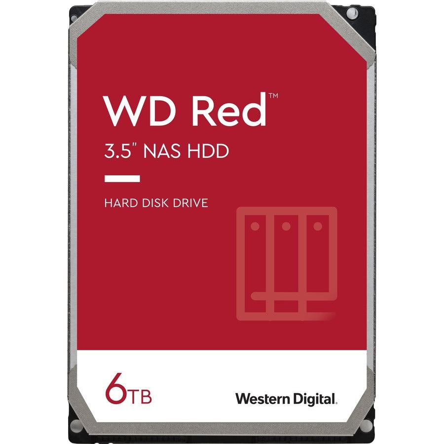Wd Red 6Tb Nas Internal Hard Drive - 5400 Rpm Class, Sata 6Gb/S, Smr, 256Mb Cache, 3.5" - Wd60Efax