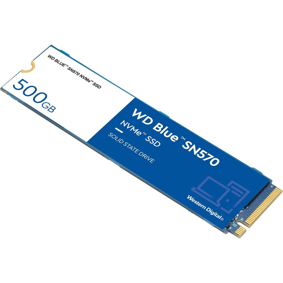 Western Digital Blue SN570 WDS500G3B0C 500 GB Solid State Drive - M.2 2280 Internal - PCI Express NVMe (PCI Express NVMe 3.0 x4)