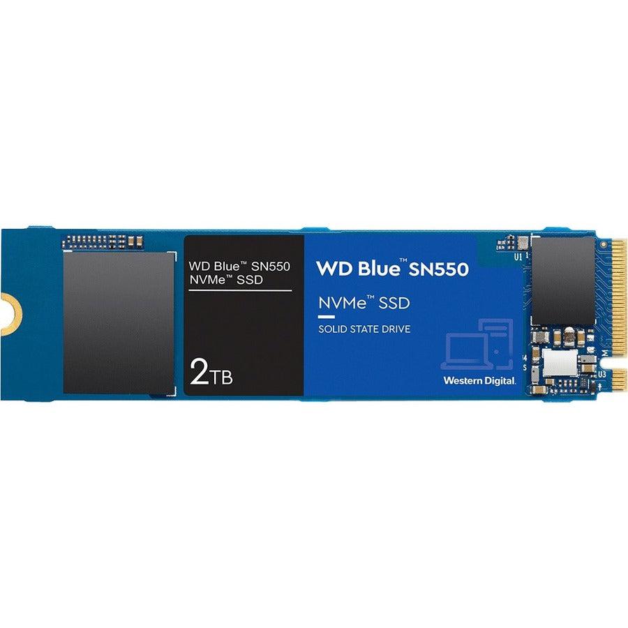Western Digital Blue Sn550 Nvme M.2 2280 2Tb Pci-Express 3.0 X4 3D Nand Internal Solid State Drive (Ssd) Wds200T2B0C
