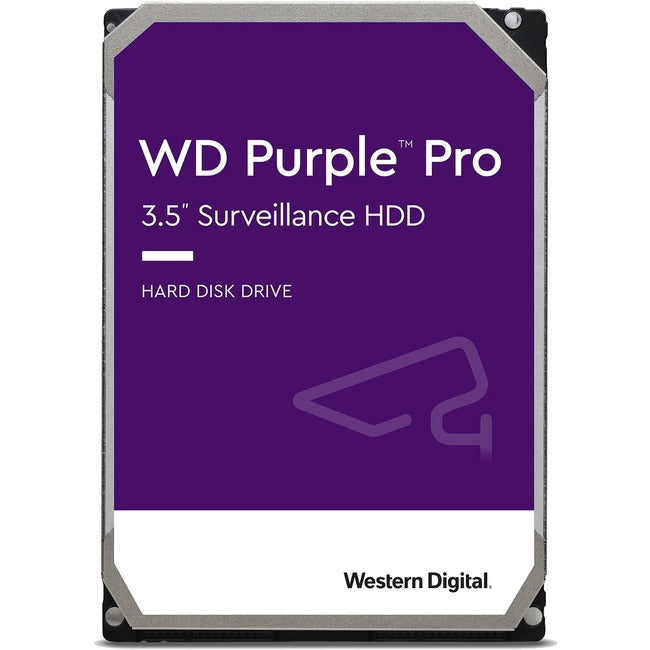 Western Digital Purple Pro WD141PURP 14 TB Hard Drive - 3.5 Internal - SATA (SATA/600) - Conventional Magnetic Recording (CMR) Method"