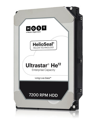 Western Digital Ultrastar He12 HUH721212AL4201 12 TB Hard Drive - 3.5 Internal - SAS (12Gb/s SAS)" 0F29561