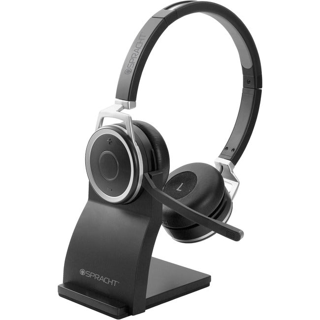 Wireless Noise Cancelling Headset - ZūM Prestige Binaural | SPRACHT ZUMBTP-400