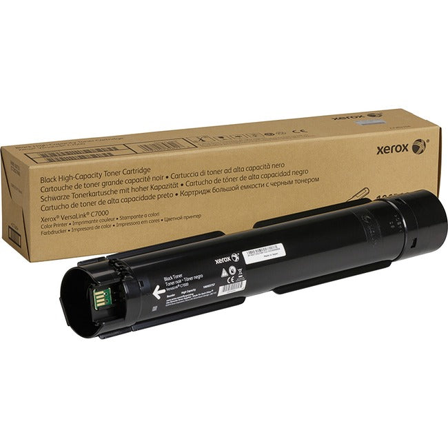 Xerox Original High Yield Laser Toner Cartridge - Black - 1 Each 106R03757