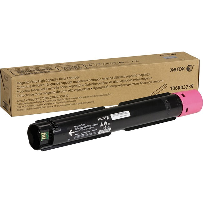 Xerox Original High Yield Laser Toner Cartridge - Magenta - 1 Each 106R03739