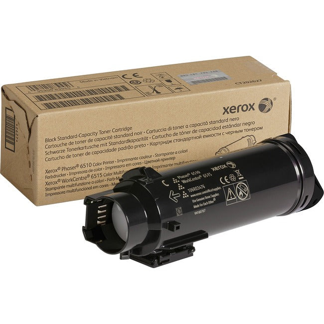 Xerox Original Standard Yield Laser Toner Cartridge - Black - 1 Each 106R03476
